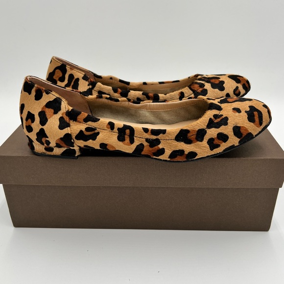 Jon Joseph - Maya Leopard Comb Flat Shoes - Picture 4 of 8